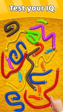 Tangled Snakes Puzzle Game screenshots