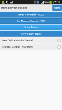 eRail.in Railways Train Time T screenshots