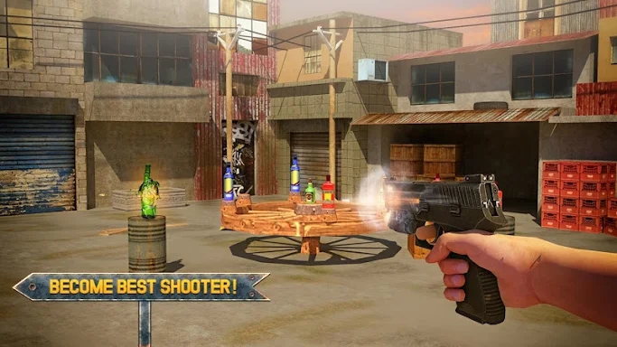 Bottle Shoot 3D Game Expert screenshots