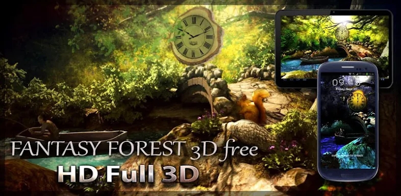 Fantasy Forest 3D Free screenshots