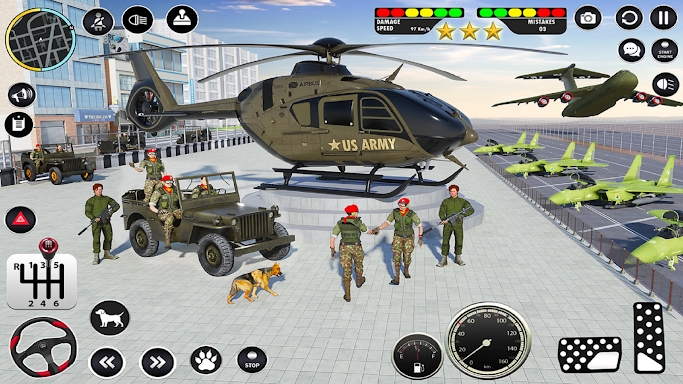 Army Vehicle Transport Truck screenshots