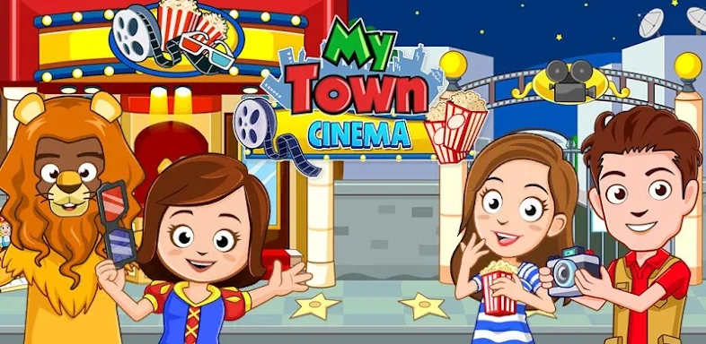 My Town: Cinema and Movie Game screenshots