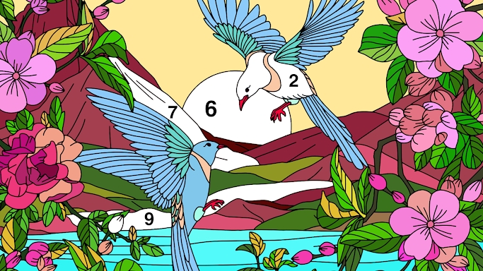 Coloring Book: Color by Number screenshots