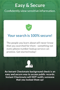 Instant Checkmate Search screenshots