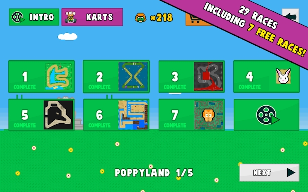 Poppy Kart screenshots
