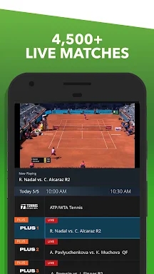 Tennis Channel screenshots