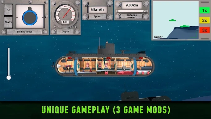 Submarine Games: Warships Inc screenshots