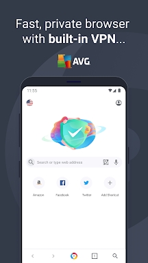 AVG Secure Browser screenshots