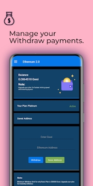 Ethereum 2.0 | Eth Cloud Miner screenshots