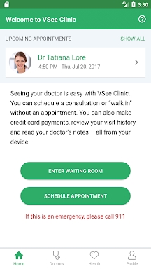 VSee Clinic for Patient screenshots