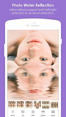 Photo Water Reflection Effect: Mirror Photo Editor screenshots
