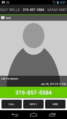 Missed Call / SMS Reminder screenshots