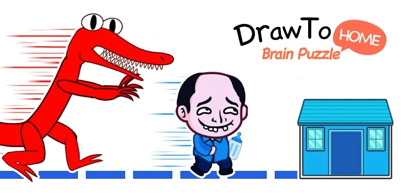 Draw To Home: Brain Puzzle screenshots