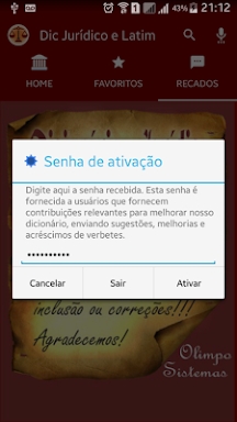 Dicionário Jurídico Gratuito screenshots