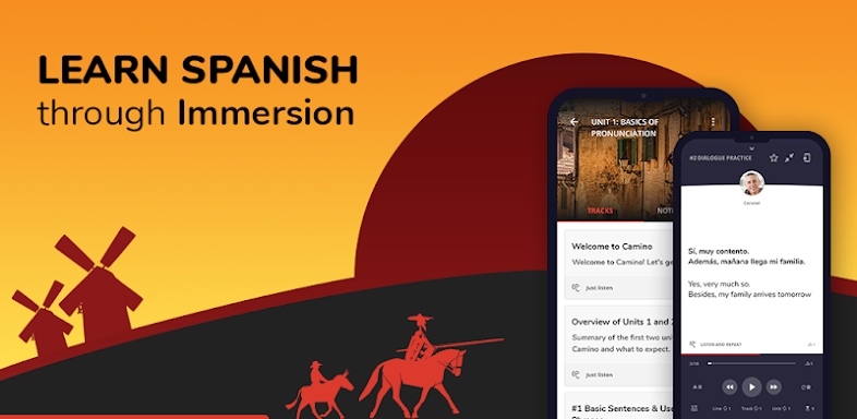 Camino Spanish screenshots