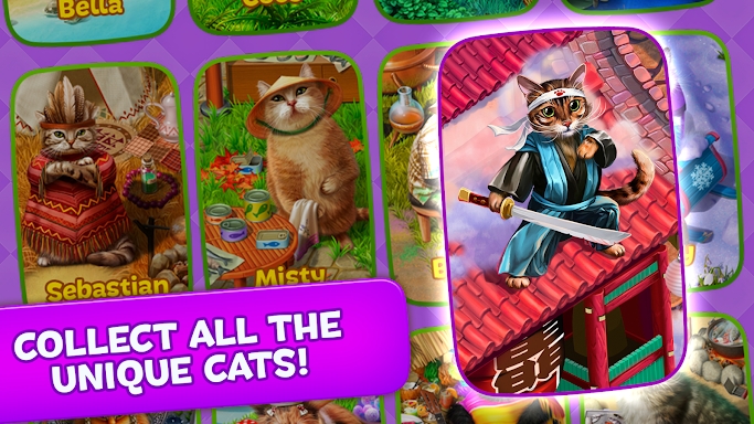 Royal Cats: Match 3 game screenshots