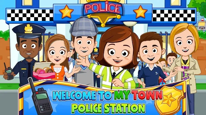 My Town: Police Games for kids screenshots