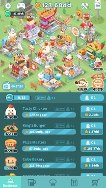 Foodpia tycoon - restaurant screenshots