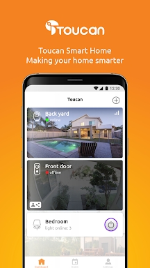 Toucan Smart Home screenshots