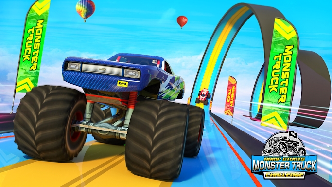 Monster Truck Stunts Car Games screenshots