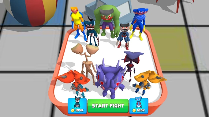 Merge Blue Monster Superhero screenshots