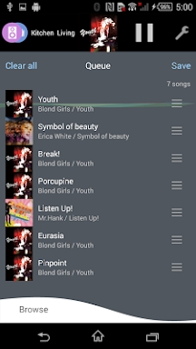 Panasonic Music Streaming screenshots
