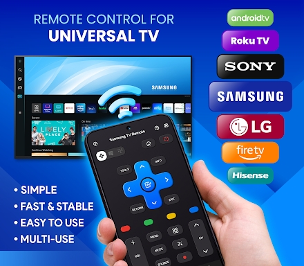Universal TV Remote Control screenshots