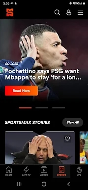 SportsMax screenshots