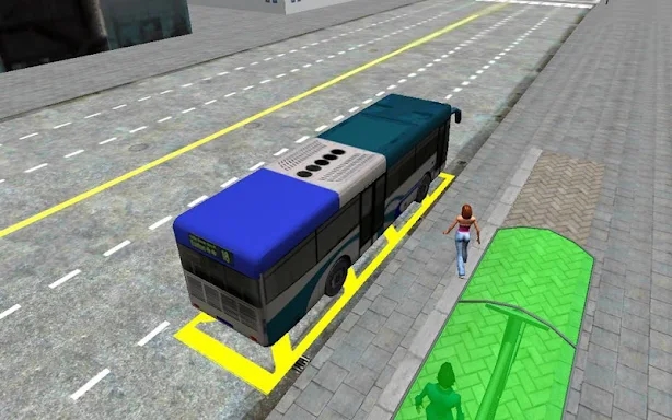 3D City driving - Bus Parking screenshots