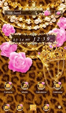 Cute Theme-Fancy Leopard- screenshots