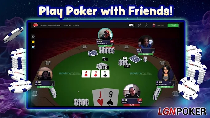 LGN Poker - Texas Hold'em screenshots