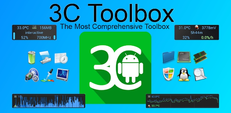 3C All-in-One Toolbox screenshots