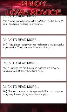 Pinoy Love Advice screenshots