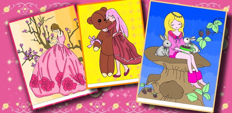 Princess Coloring Book screenshots