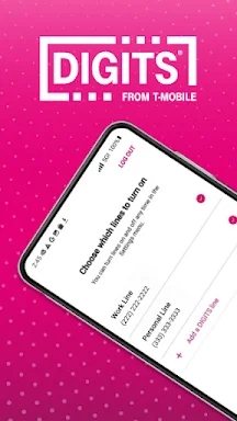 T-Mobile DIGITS screenshots