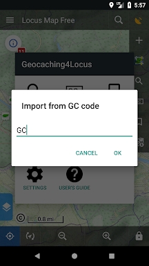 Locus Map - add-on Geocaching screenshots