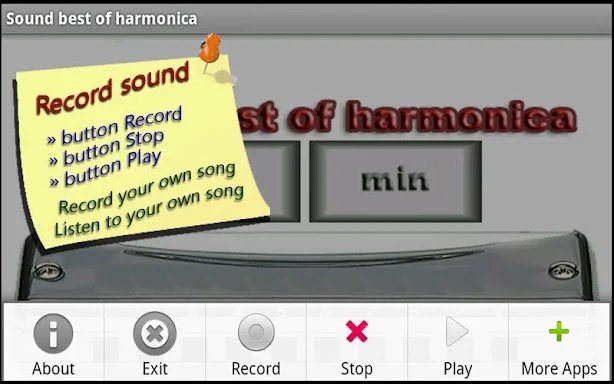 Harmonica screenshots