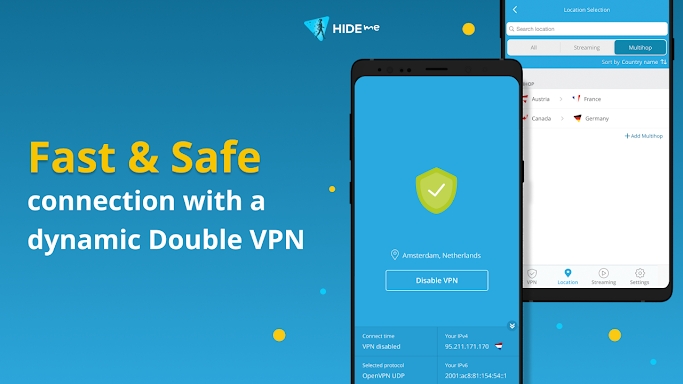 hide.me VPN: The Privacy Guard screenshots
