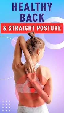 Straight Posture－Back exercise screenshots