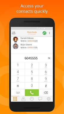 Bria Mobile: VoIP Softphone screenshots