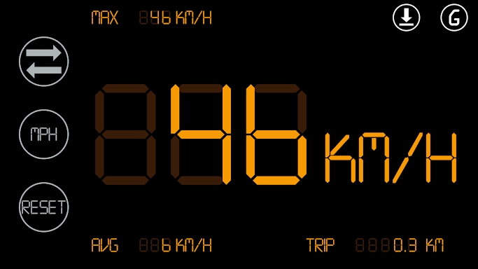 Simple Speedometer HUD2 screenshots