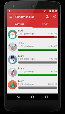 Christmas Gift List screenshots