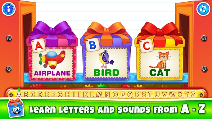 Bini ABC Kids Alphabet Games! screenshots