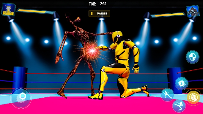 Siren Head V Robot Fighting 3d screenshots