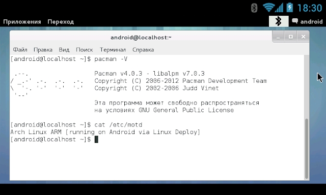 Linux Deploy screenshots