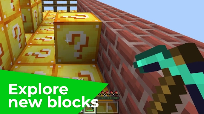 Lucky block for minecraft screenshots