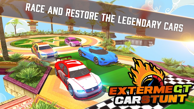 Extreme GT Car Stunts Free : Ramp GT Car Racing screenshots