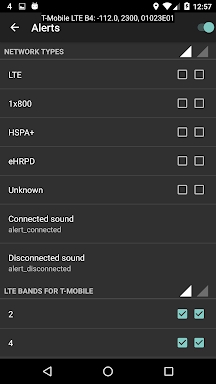 LTE Discovery (5G NR) screenshots