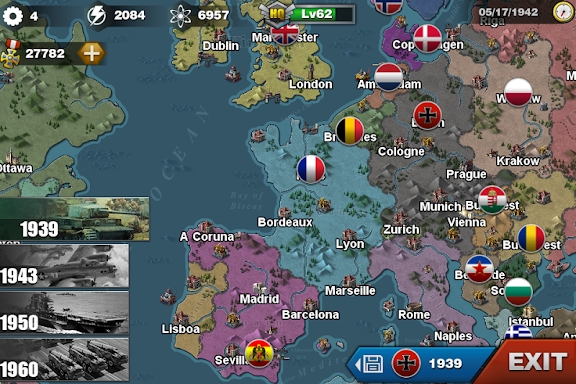 World Conqueror 3-WW2 Strategy screenshots