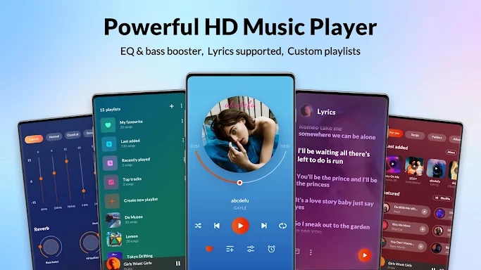 Music Player & MP3 - DDMusic screenshots